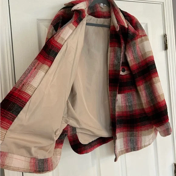 Elan Riley Lightweight Plaid Jacket Women’s Size Small - Picture 4 of 6